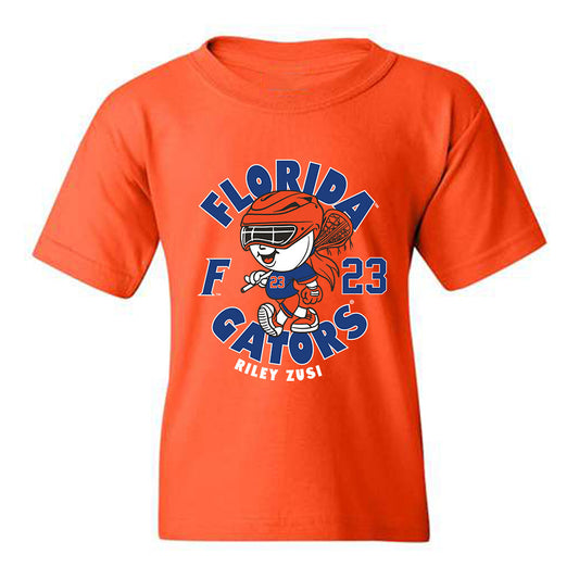 Florida - NCAA Women's Lacrosse : Riley Zusi - Fashion Shersey Youth T-Shirt