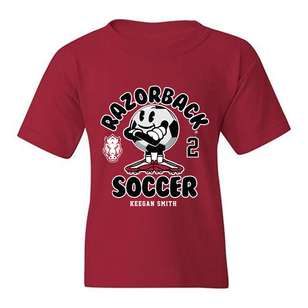 Arkansas - NCAA Women's Soccer : Keegan Smith - Fashion Shersey Youth T-Shirt-0
