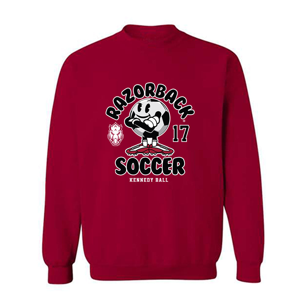 Arkansas - NCAA Women's Soccer : Kennedy Ball - Fashion Shersey Crewneck Sweatshirt-0