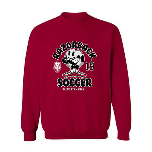 Arkansas - NCAA Women's Soccer : Paige Szymanski - Fashion Shersey Crewneck Sweatshirt-0