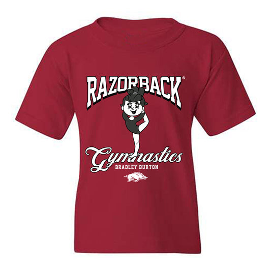 Arkansas - NCAA Women's Gymnastics : Bradley Burton - Fashion Shersey Youth T-Shirt-0