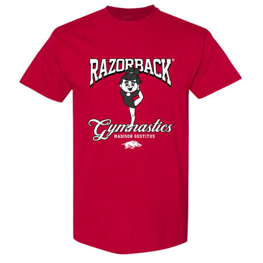 Arkansas - NCAA Women's Gymnastics : Madison Gustitus - Fashion Shersey T-Shirt-0
