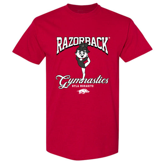 Arkansas - NCAA Women's Gymnastics : Nyla Morabito - Fashion Shersey T-Shirt-0