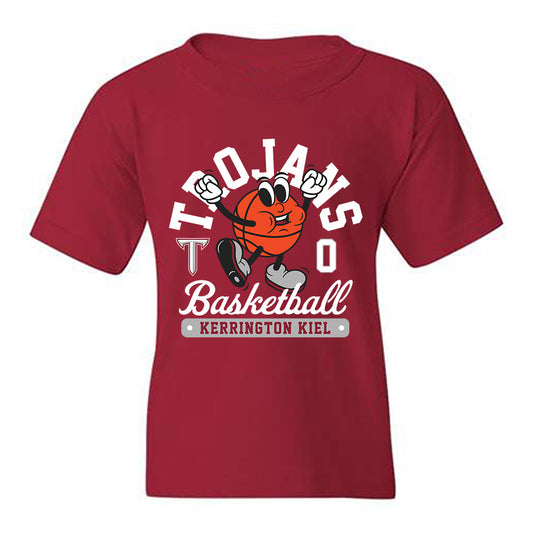 Troy - NCAA Men's Basketball : Kerrington Kiel - Fashion Shersey Youth T-Shirt-0