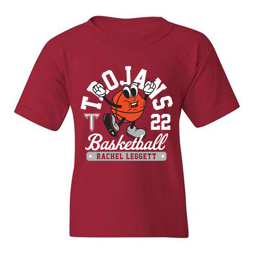 Troy - NCAA Women's Basketball : Rachel Leggett - Fashion Shersey Youth T-Shirt-0