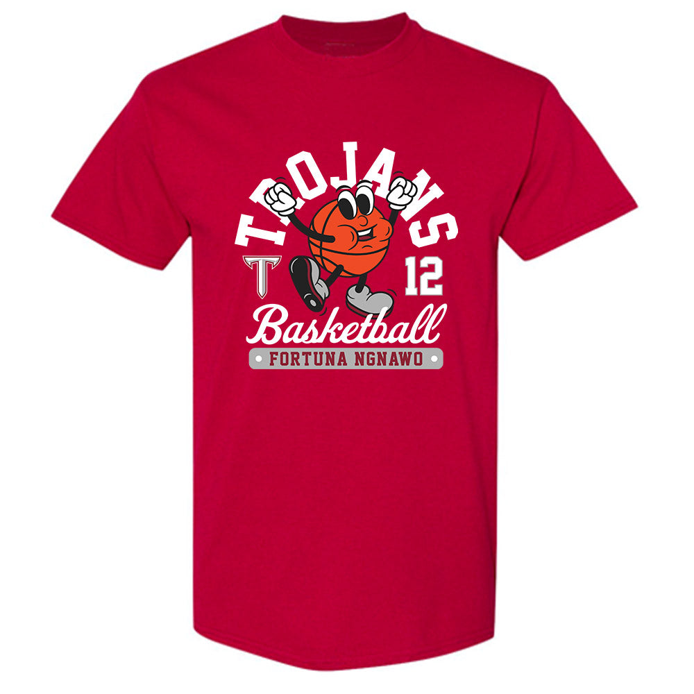 Troy - NCAA Women's Basketball : Fortuna Ngnawo - Fashion Shersey T-Shirt-0