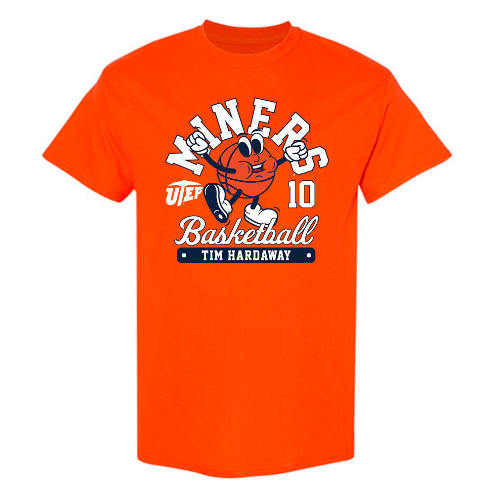 UTEP - Men's Basketball Legends : Tim Hardaway - Fashion Shersey T-Shirt-0