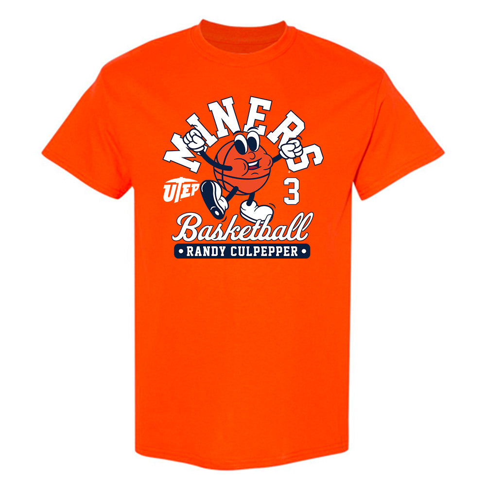 UTEP - Men's Basketball Legends : Randy Culpepper - Fashion Shersey T-Shirt-0