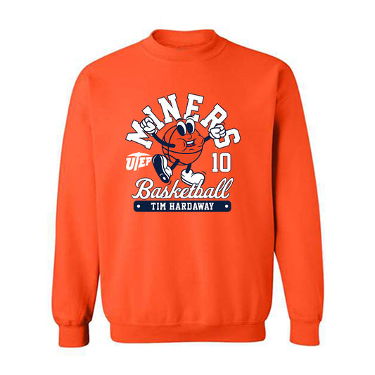 UTEP - Men's Basketball Legends : Tim Hardaway - Fashion Shersey Crewneck Sweatshirt-0