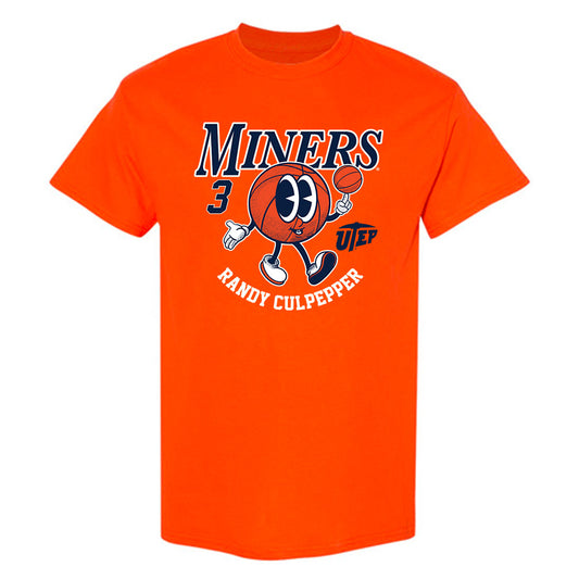 UTEP - Men's Basketball Legends : Randy Culpepper - Fashion Shersey T-Shirt-0