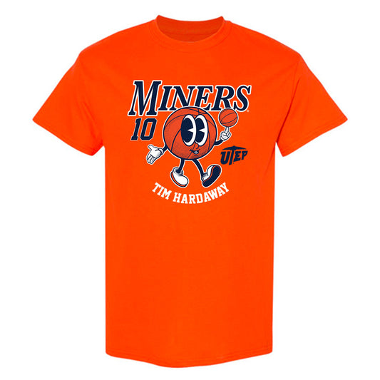 UTEP - Men's Basketball Legends : Tim Hardaway - Fashion Shersey T-Shirt-0