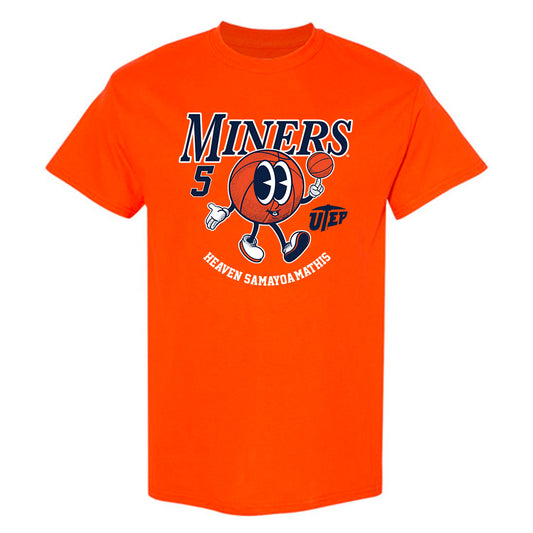 UTEP - NCAA Women's Basketball : Heaven Samayoa-Mathis - Fashion Shersey T-Shirt-0