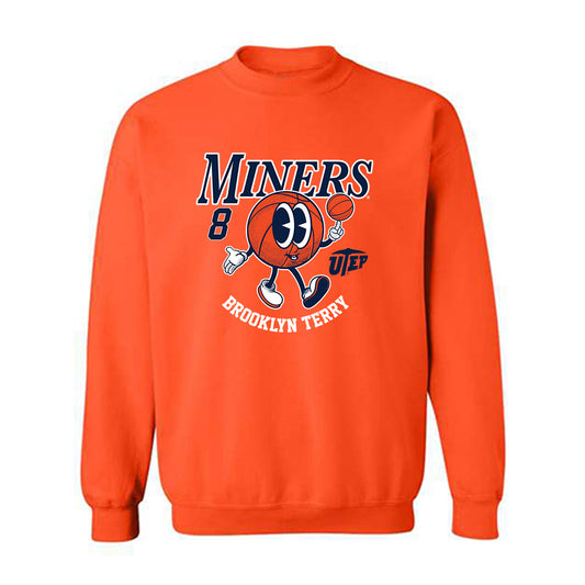 UTEP - NCAA Women's Basketball : Brooklyn Terry - Fashion Shersey Crewneck Sweatshirt-0