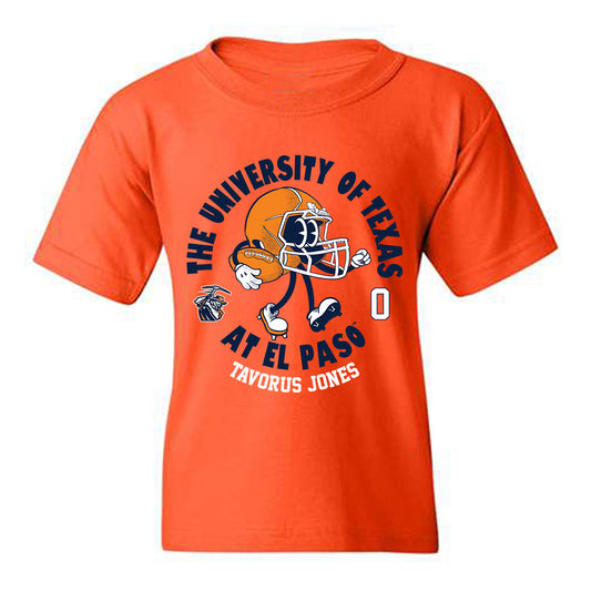 UTEP - NCAA Football : Tavorus Jones - Fashion Shersey Youth T-Shirt-0