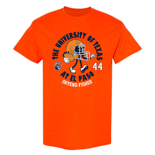 UTEP - NCAA Football : Oryend Fisher - Fashion Shersey T-Shirt-0
