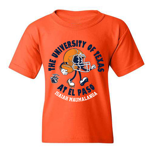 UTEP - NCAA Football : Isaiah Maumalanga - Fashion Shersey Youth T-Shirt-0
