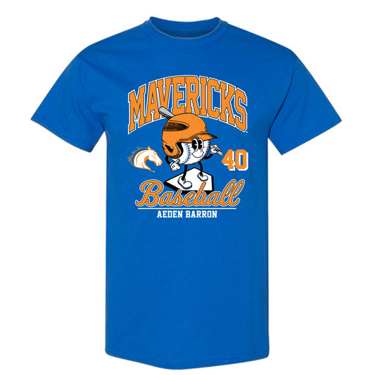 Texas Arlington - NCAA Baseball : Aeden Barron - Fashion Shersey T-Shirt-0