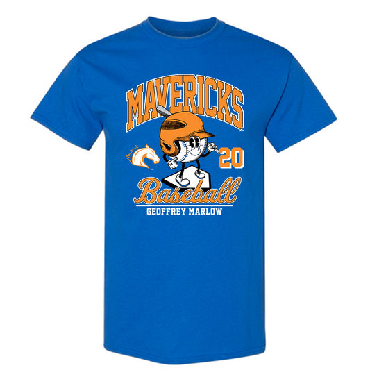 Texas Arlington - NCAA Baseball : Geoffrey Marlow - Fashion Shersey T-Shirt-0