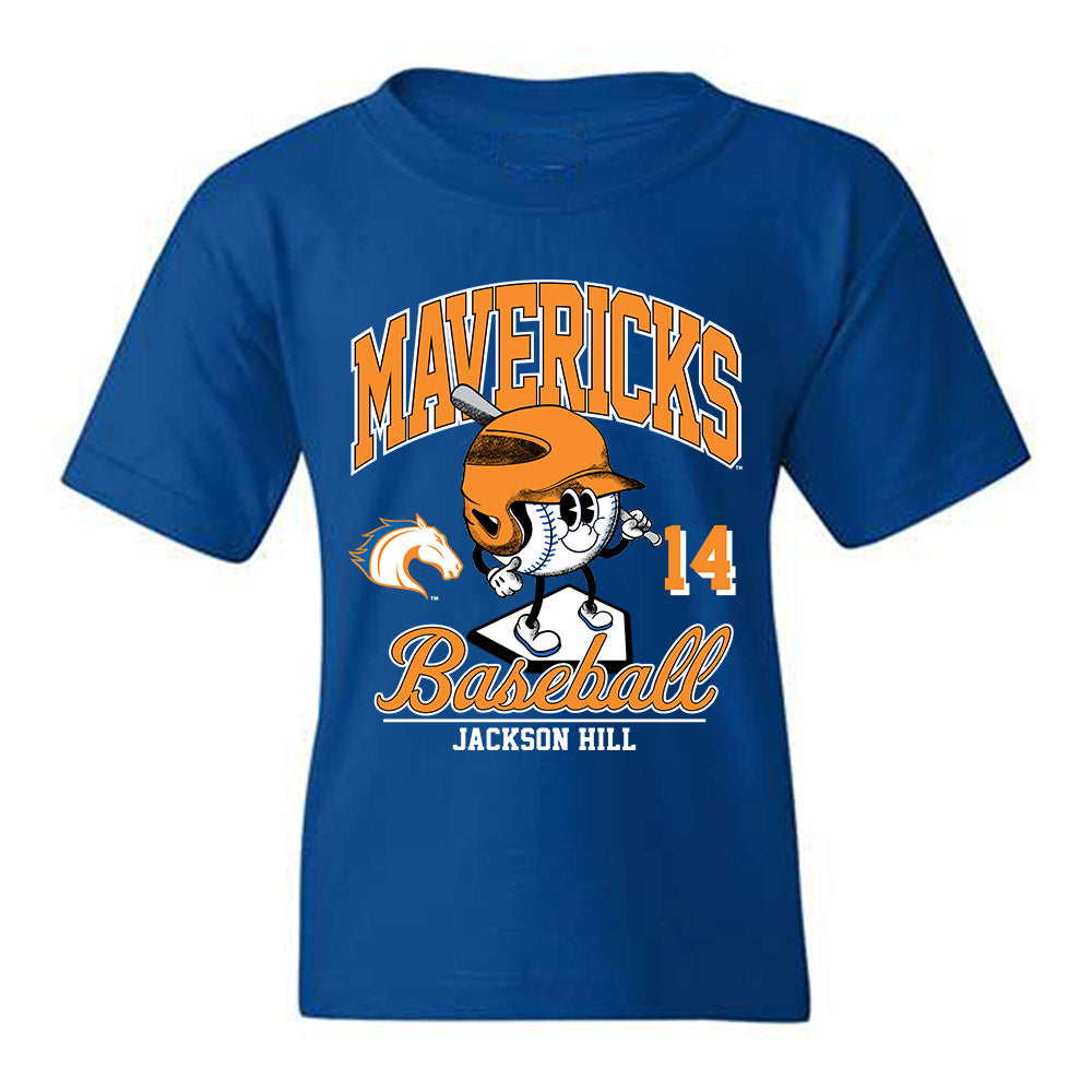 Texas Arlington - NCAA Baseball : Jackson Hill - Fashion Shersey Youth T-Shirt-0
