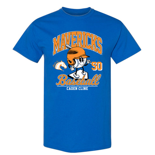 Texas Arlington - NCAA Baseball : Caden Cline - Fashion Shersey T-Shirt-0