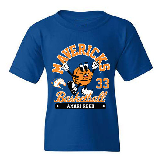 Texas Arlington - NCAA Men's Basketball : Amari Reed - Fashion Shersey Youth T-Shirt-0