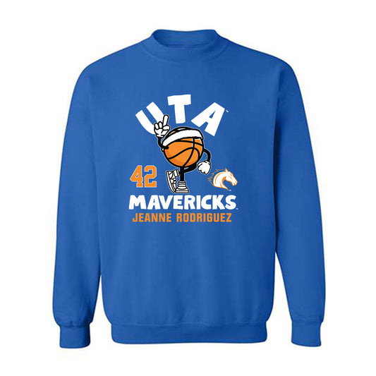Texas Arlington - NCAA Women's Basketball : Jeanne Rodriguez - Fashion Shersey Crewneck Sweatshirt-0