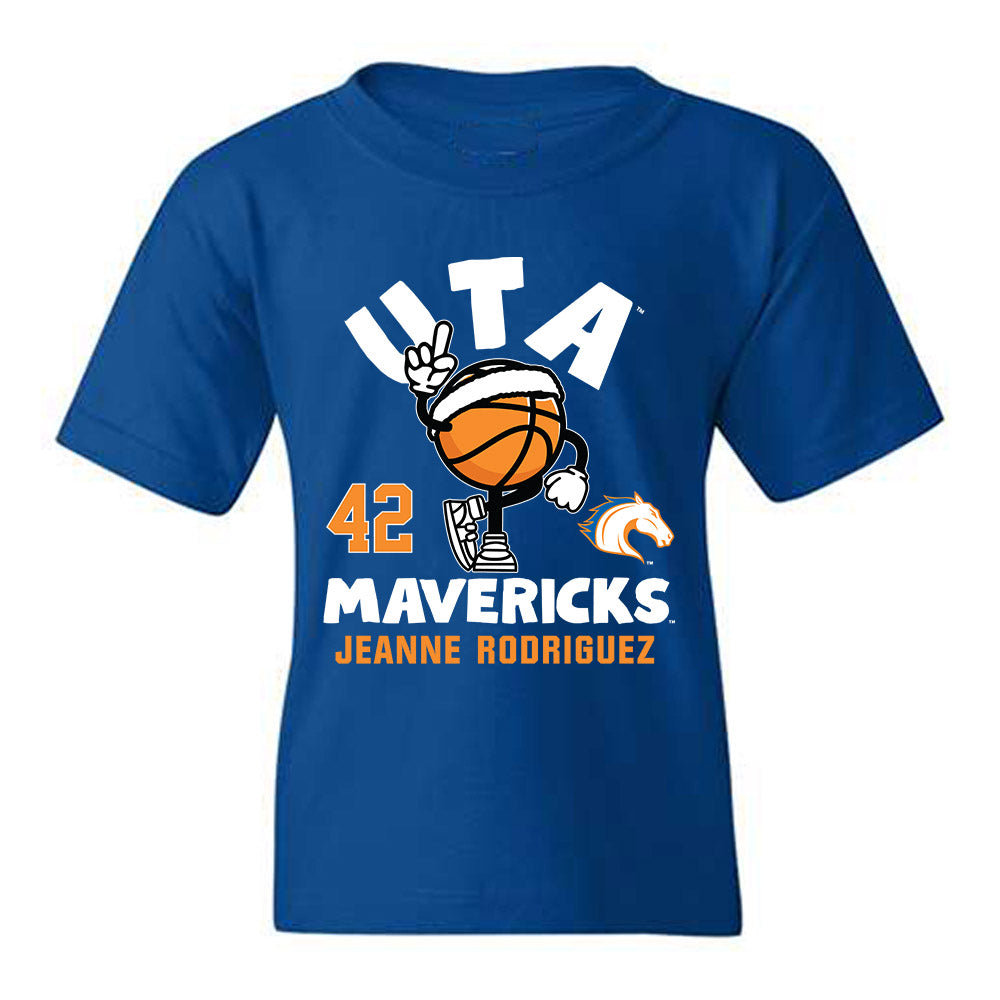 Texas Arlington - NCAA Women's Basketball : Jeanne Rodriguez - Fashion Shersey Youth T-Shirt-0