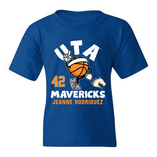 Texas Arlington - NCAA Women's Basketball : Jeanne Rodriguez - Fashion Shersey Youth T-Shirt-0