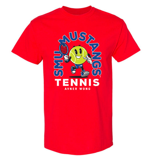 SMU - NCAA Men's Tennis : Avner Wong - Fashion Shersey T-Shirt-0