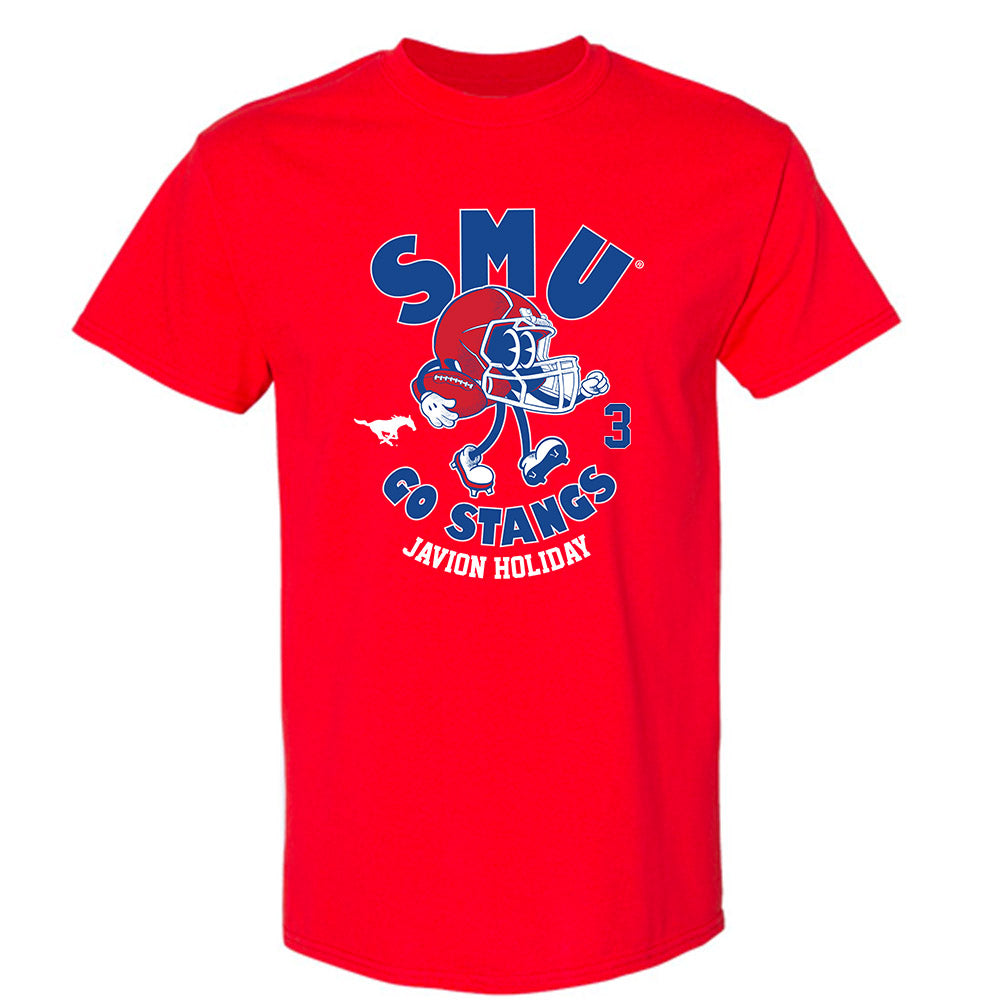 SMU - NCAA Football : Javion Holiday - T-Shirt-0