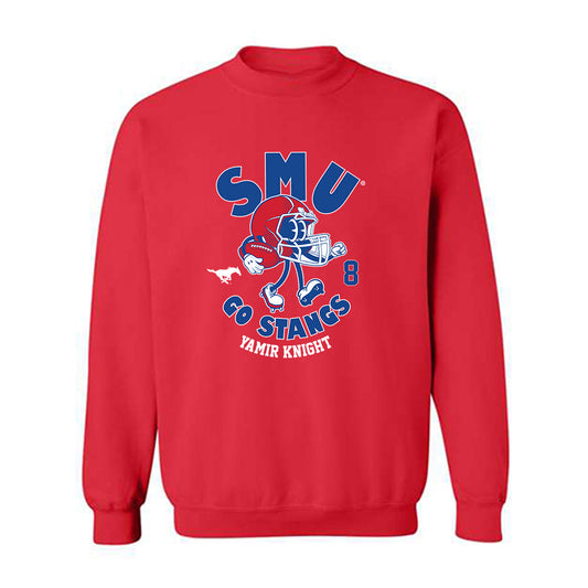 SMU - NCAA Football : Yamir Knight - Crewneck Sweatshirt-0