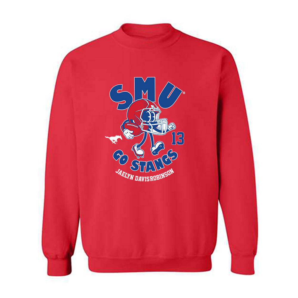 SMU - NCAA Football : Jaelyn Davis-Robinson - Crewneck Sweatshirt-0
