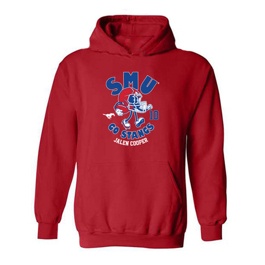 SMU - NCAA Football : Jalen Cooper - Hooded Sweatshirt-0