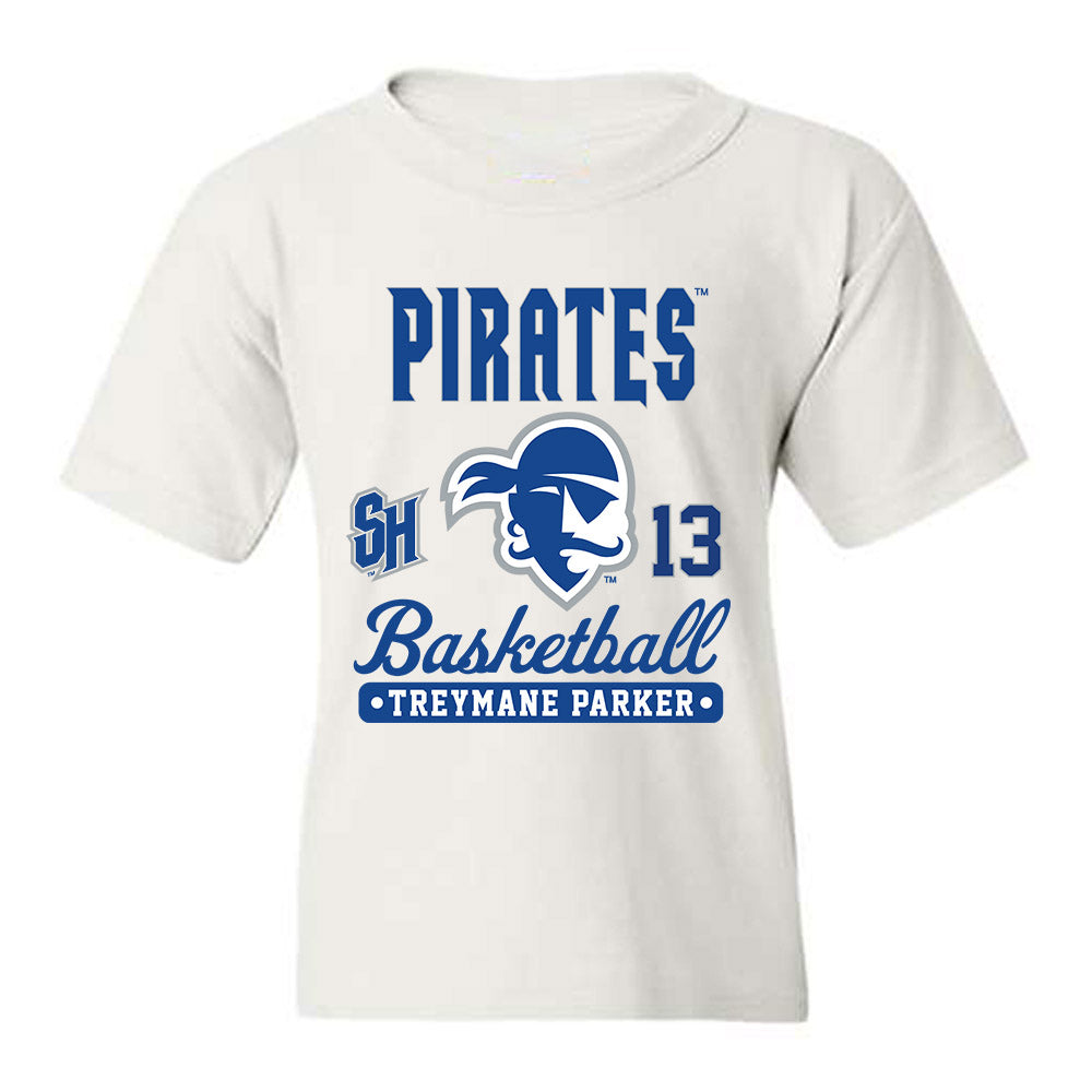 Seton Hall - NCAA Men's Basketball : Treymane Parker - Fashion Shersey Youth T-Shirt-0