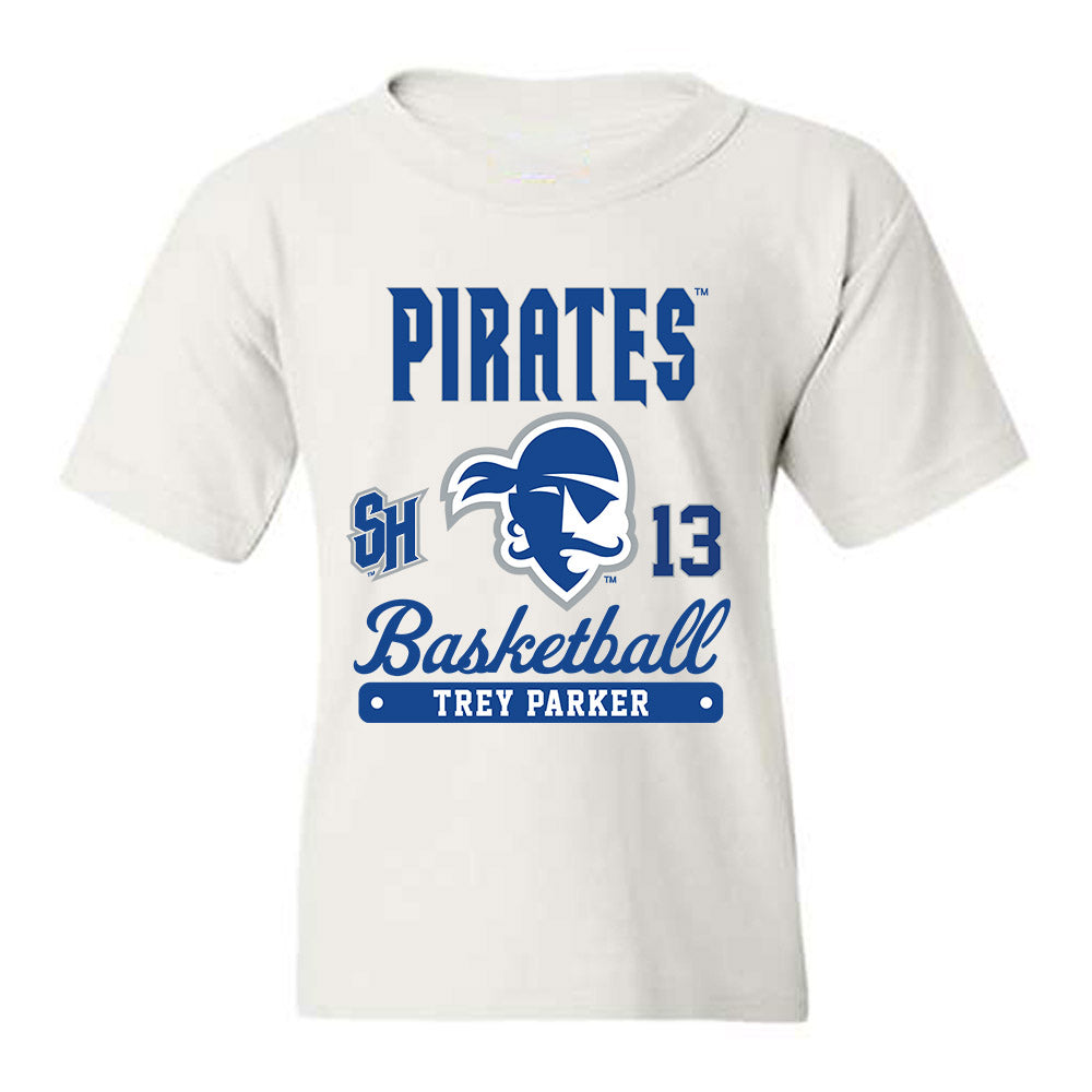 Seton Hall - NCAA Men's Basketball : Trey Parker - Fashion Shersey Youth T-Shirt-0