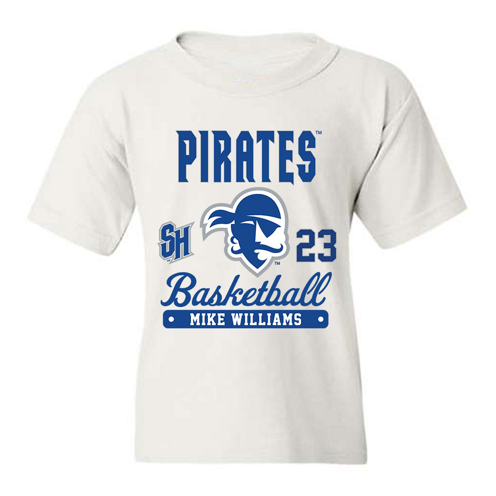 Seton Hall - NCAA Men's Basketball : Mike Williams - Fashion Shersey Youth T-Shirt-0
