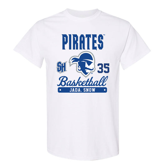 Seton Hall - NCAA Women's Basketball : Jada. Snow - Fashion Shersey T-Shirt-0