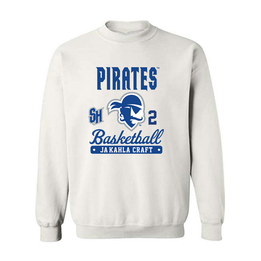 Seton Hall - NCAA Women's Basketball : Ja'Kahla Craft - Fashion Shersey Crewneck Sweatshirt-0