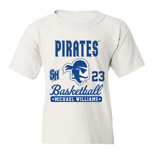 Seton Hall - NCAA Men's Basketball : Michael Williams - Fashion Shersey Youth T-Shirt-0