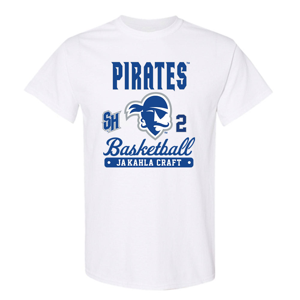 Seton Hall - NCAA Women's Basketball : Ja'Kahla Craft - Fashion Shersey T-Shirt-0