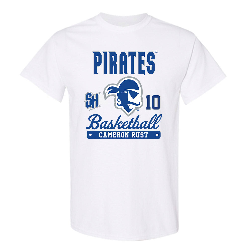 Seton Hall - NCAA Women's Basketball : Cameron Rust - Fashion Shersey T-Shirt-0