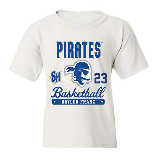 Seton Hall - NCAA Women's Basketball : Baylor Franz - Fashion Shersey Youth T-Shirt-0