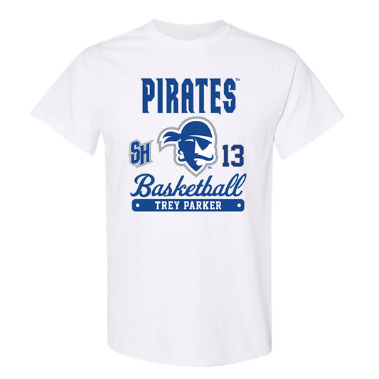 Seton Hall - NCAA Men's Basketball : Trey Parker - Fashion Shersey T-Shirt-0