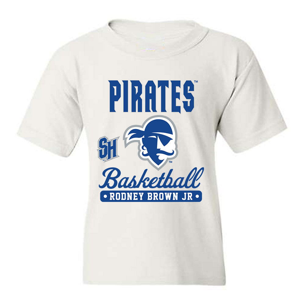 Seton Hall - NCAA Men's Basketball : Rodney Brown Jr - Fashion Shersey Youth T-Shirt-0