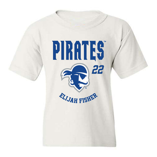 Seton Hall - NCAA Men's Basketball : Elijah Fisher - Fashion Shersey Youth T-Shirt-0