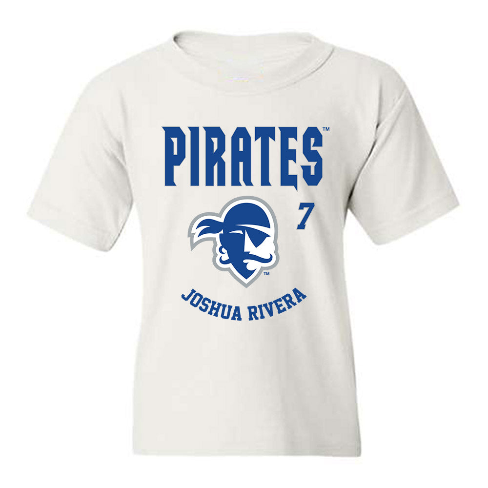 Seton Hall - NCAA Men's Basketball : Joshua Rivera - Fashion Shersey Youth T-Shirt-0