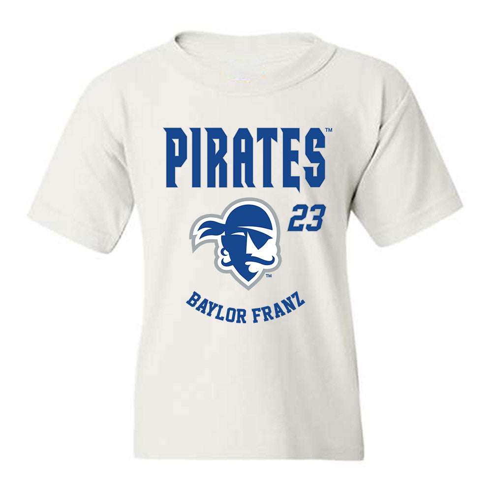 Seton Hall - NCAA Women's Basketball : Baylor Franz - Fashion Shersey Youth T-Shirt-0