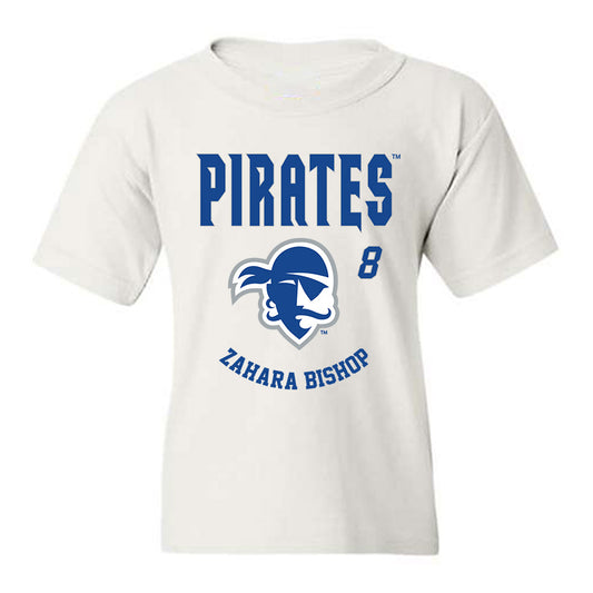 Seton Hall - NCAA Women's Basketball : Zahara Bishop - Fashion Shersey Youth T-Shirt-0