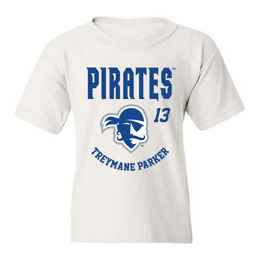Seton Hall - NCAA Men's Basketball : Treymane Parker - Fashion Shersey Youth T-Shirt-0