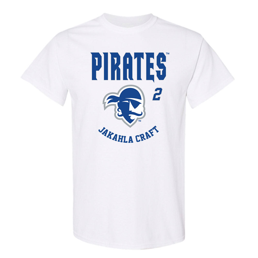 Seton Hall - NCAA Women's Basketball : Jakahla Craft - Fashion Shersey T-Shirt-0